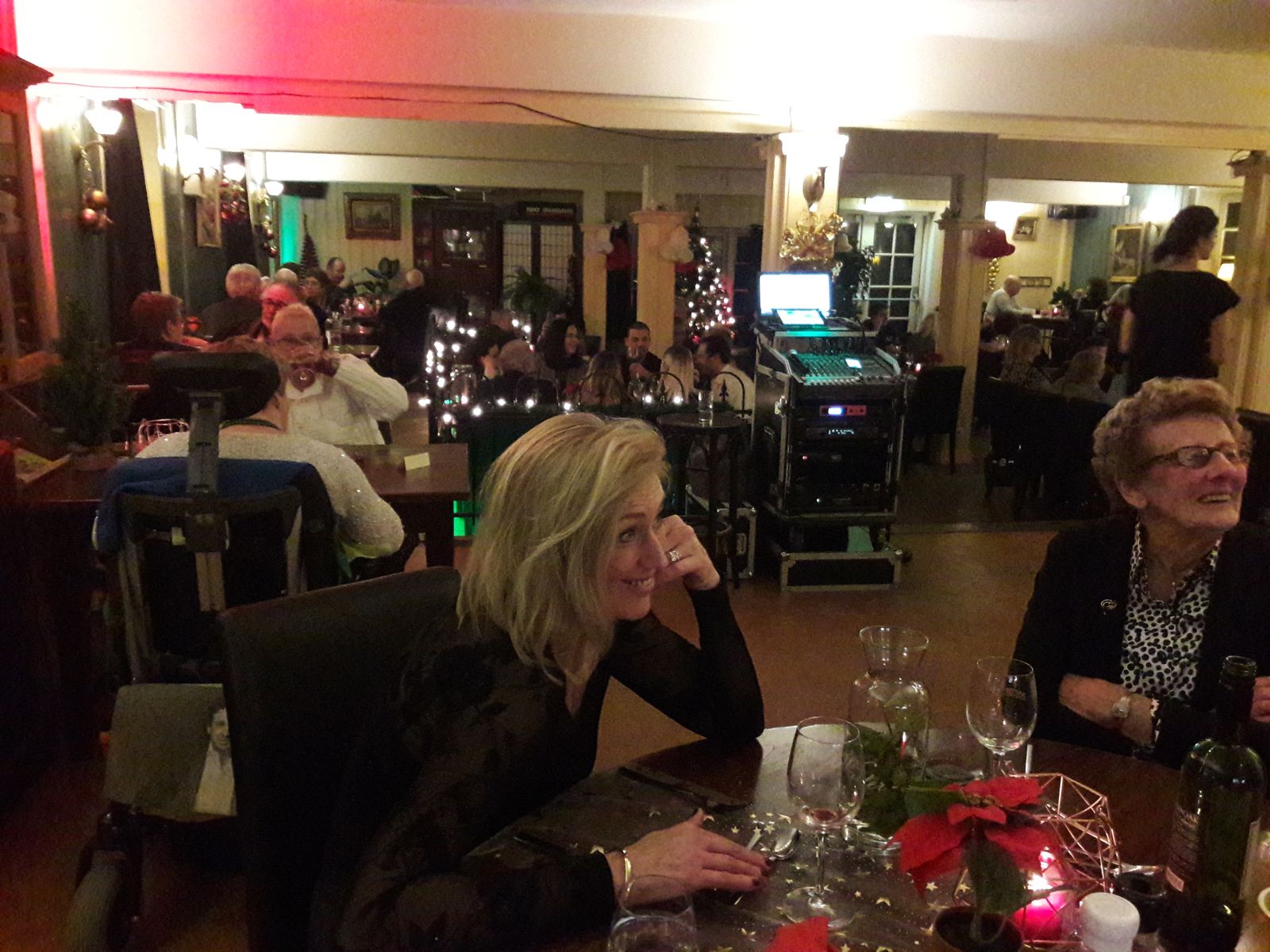 Gezellige avond in het restaurant van Gasthoeve Adrichem